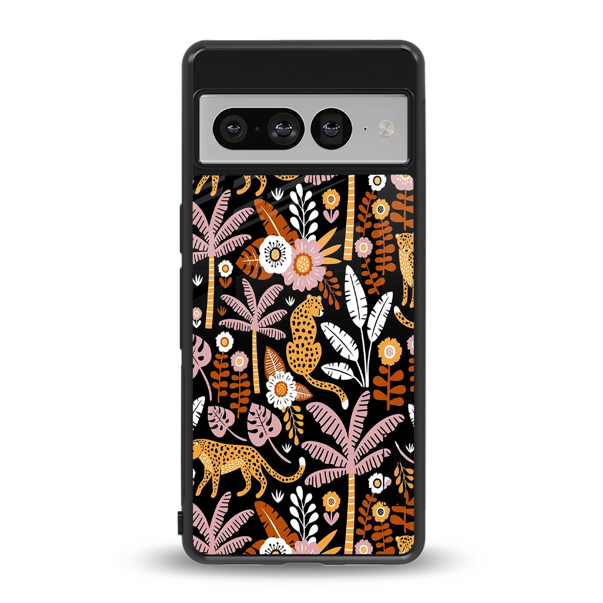 Exotic Paradise back phone cover | glass case for google pixel 7 pro