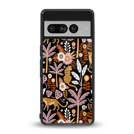 Exotic Paradise back phone cover | glass case for google pixel 7 pro