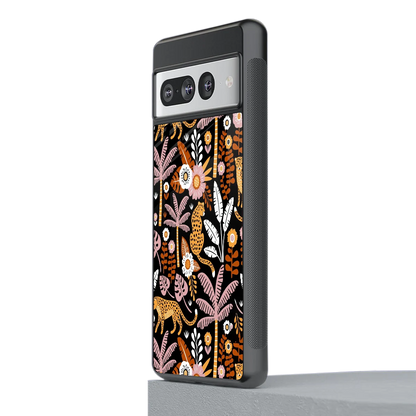 Exotic Paradise stylish phone case for google pixel 7 pro | glossy glass and slim fit