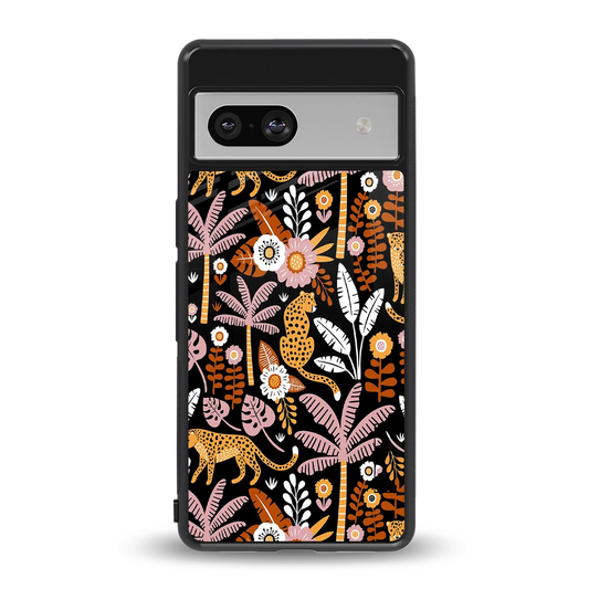 Exotic Paradise back phone cover | glass case for google pixel 7