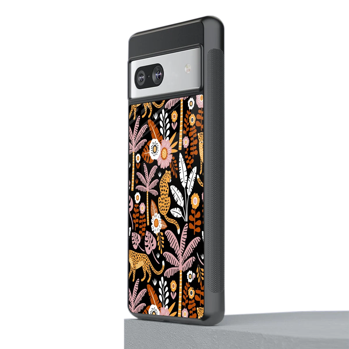 Exotic Paradise stylish phone case for google pixel 7a | glossy glass and slim fit