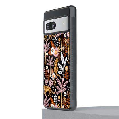 Exotic Paradise stylish phone case for google pixel 7 | glossy glass and slim fit