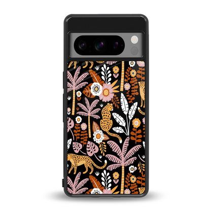 Exotic Paradise back phone cover | glass case for google pixel 8 pro