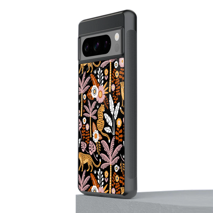 Exotic Paradise stylish phone case for google pixel 8 pro | glossy glass and slim fit