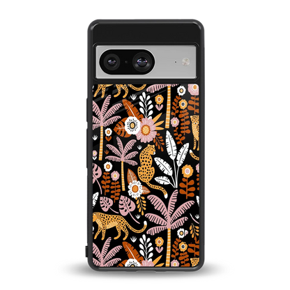 Exotic Paradise back phone cover | glass case for google pixel 8
