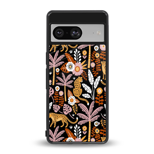 Exotic Paradise back phone cover | glass case for google pixel 8