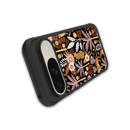 Exotic Paradise stylish phone case for google pixel 9 | glossy glass and slim fit