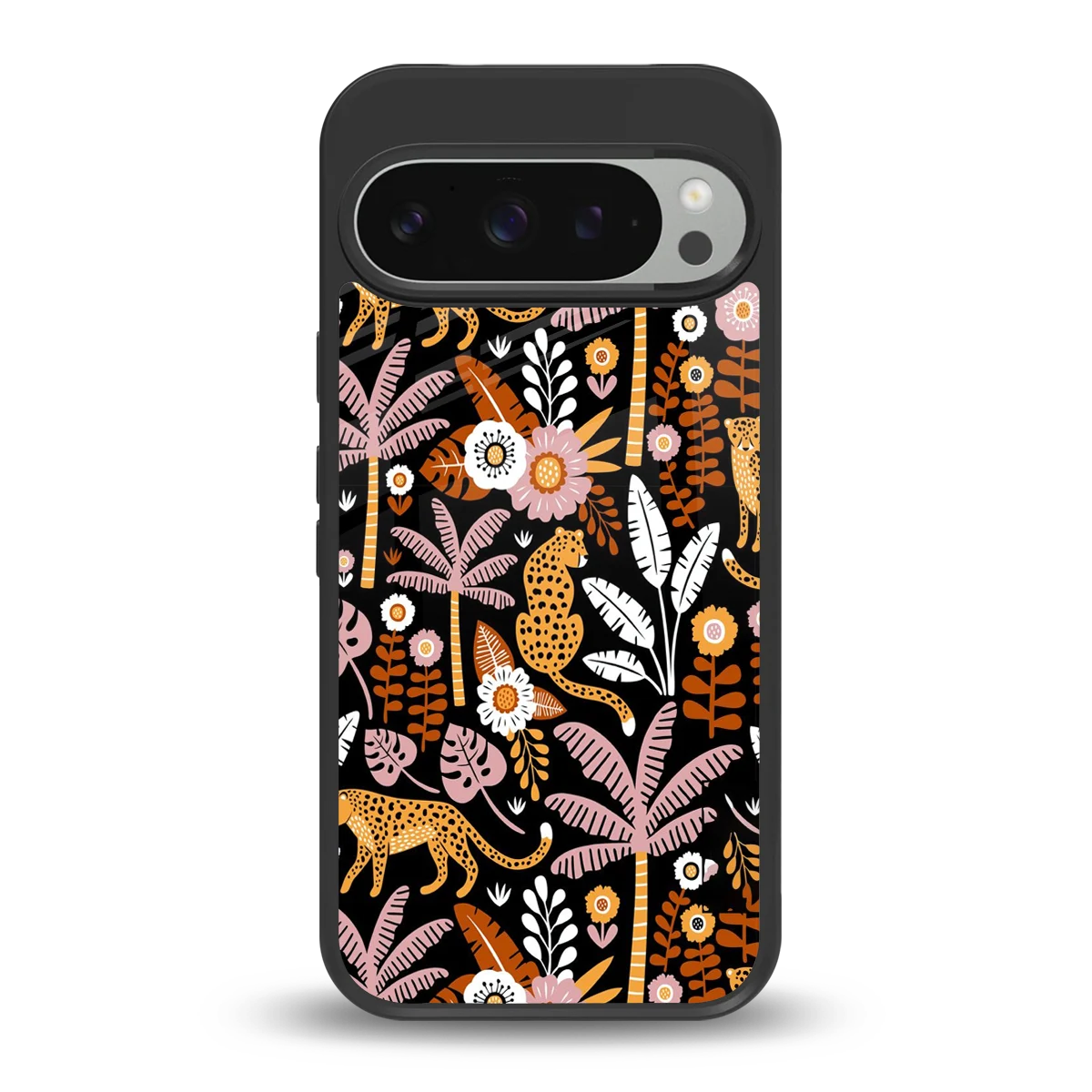 Exotic Paradise back phone cover | glass case for google pixel 9 pro
