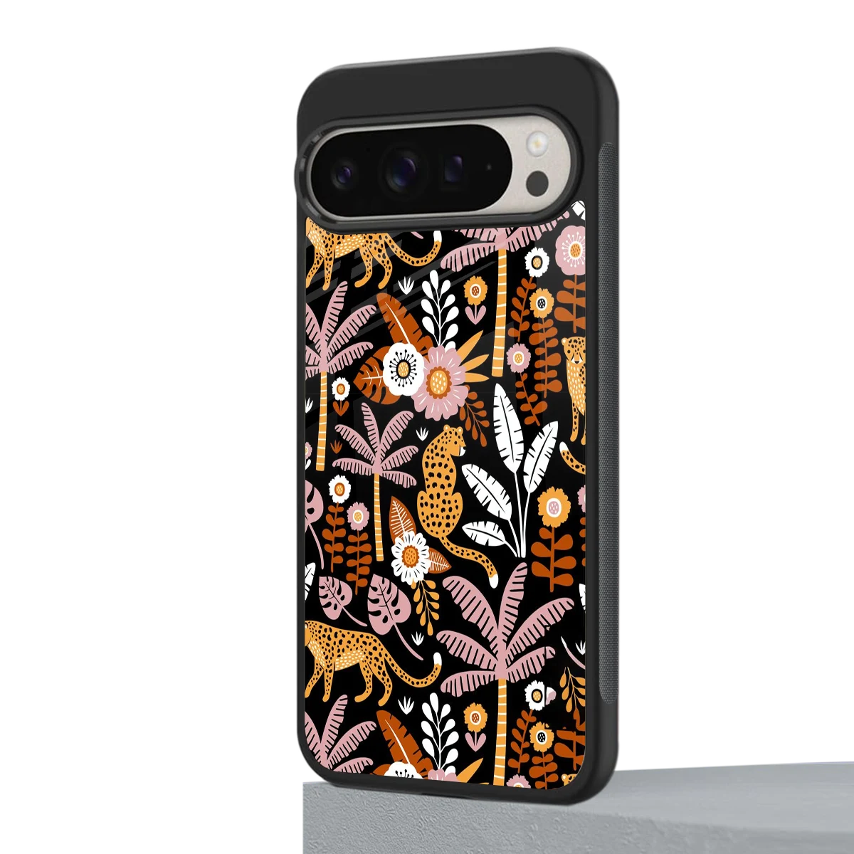 Exotic Paradise google pixel 9 pro mobile cover | shockproof glass phone case