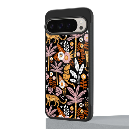 Exotic Paradise google pixel 9 pro mobile cover | shockproof glass phone case