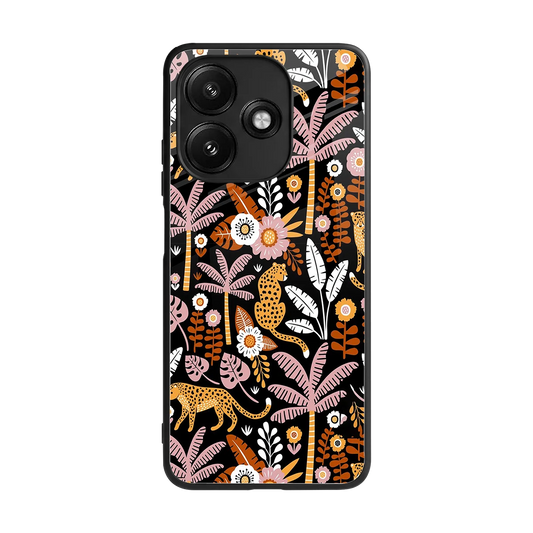 Exotic Paradise back phone cover | glass case for redmi 12 5g