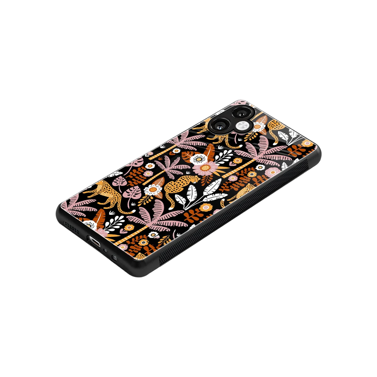 Exotic Paradise stylish phone case for samsung galaxy a06 5g | glossy glass and slim fit