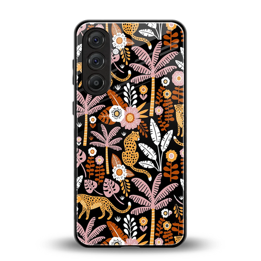 Exotic Paradise back phone cover | glass case for samsung galaxy m36 5g