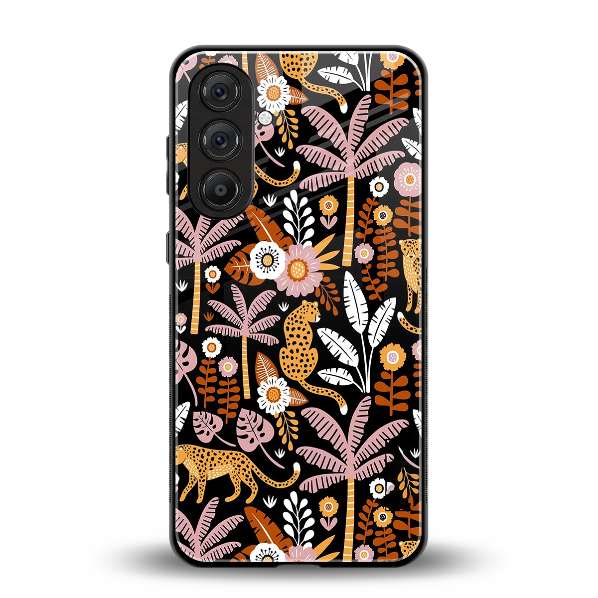 Exotic Paradise back phone cover | glass case for samsung galaxy a55 5g