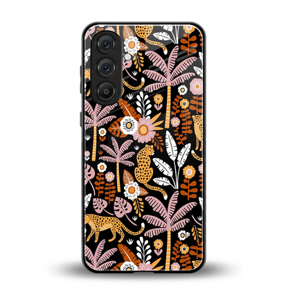 Exotic Paradise back phone cover | glass case for samsung galaxy a55 5g