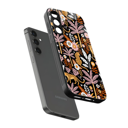 Exotic Paradise sleek samsung galaxy a55 5g cover with tempered glass back and TPU edges