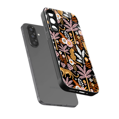 Exotic Paradise sleek samsung galaxy a37 5g cover with tempered glass back and TPU edges