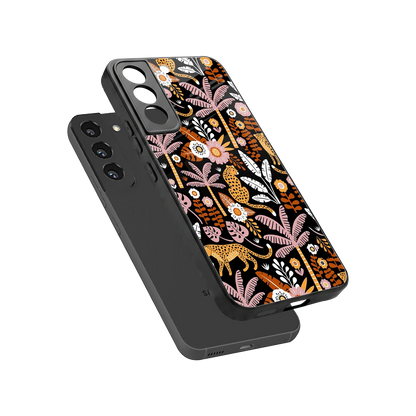 Exotic Paradise sleek samsung galaxy s22 cover with tempered glass back and TPU edges