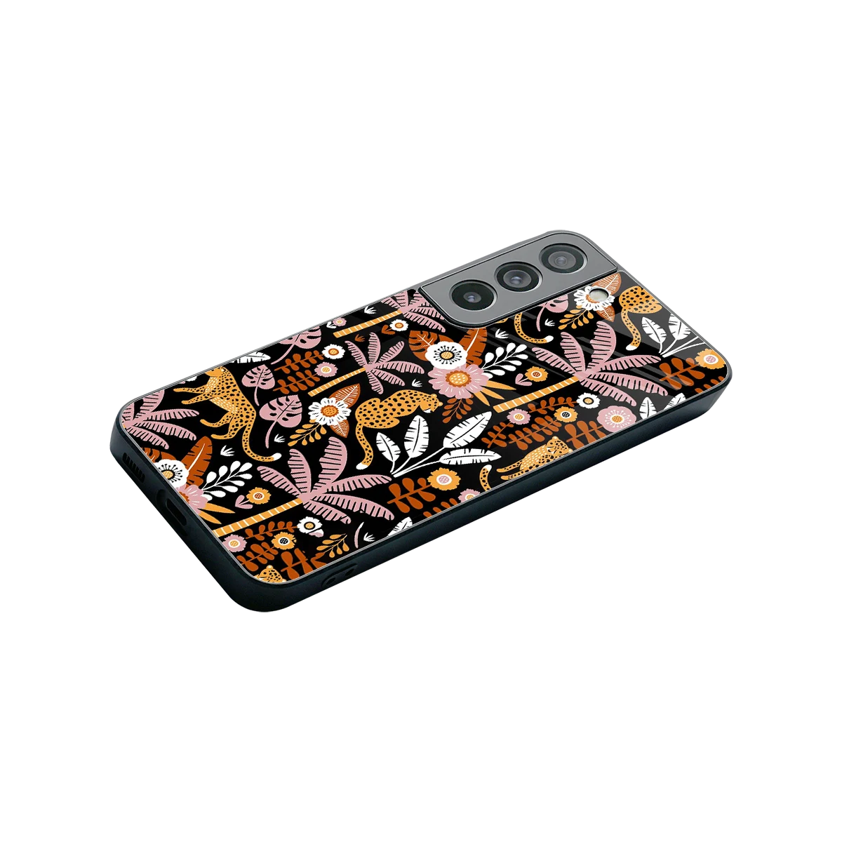 Exotic Paradise stylish phone case for samsung galaxy s22 | glossy glass and slim fit
