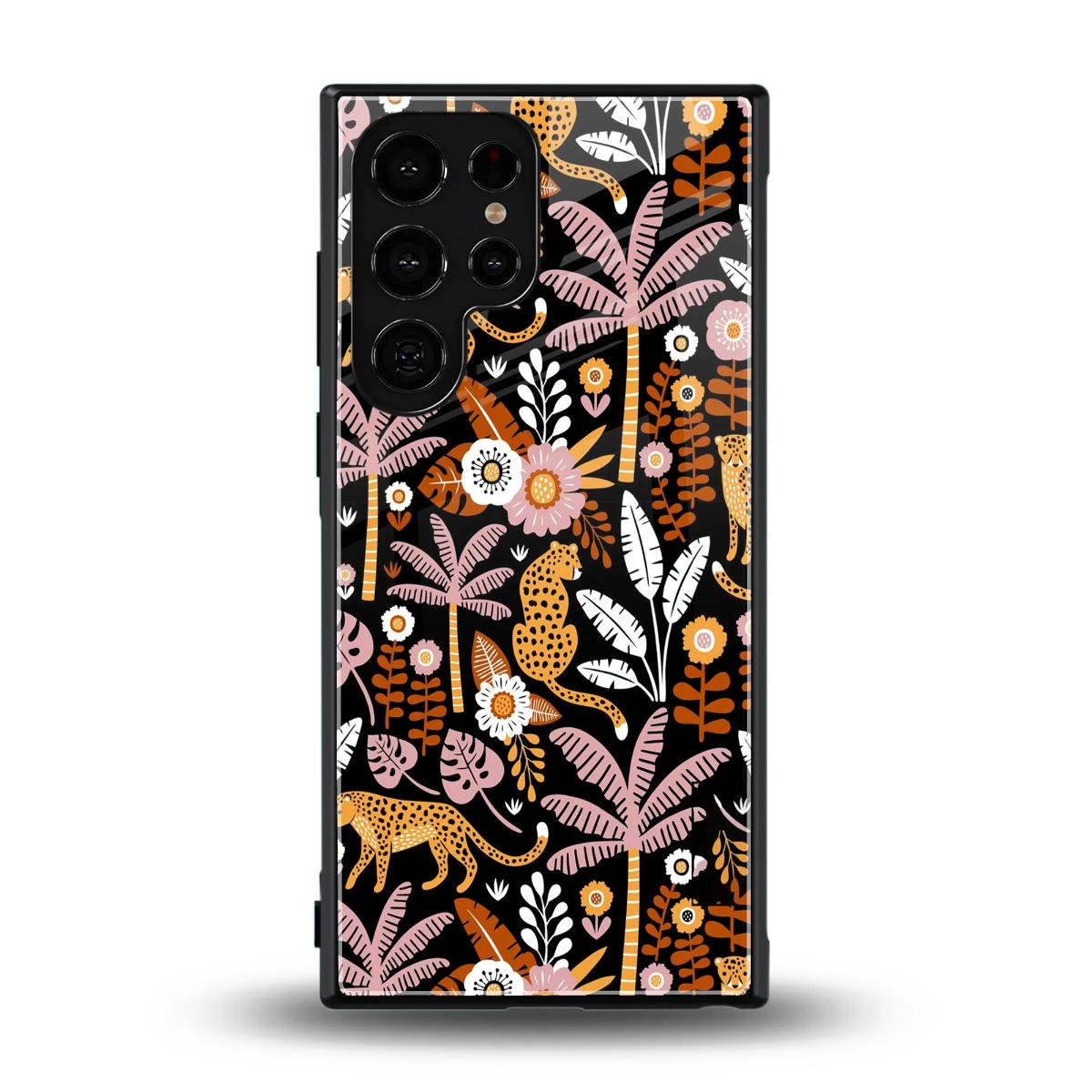 Exotic Paradise back phone cover | glass case for samsung galaxy s24 ultra