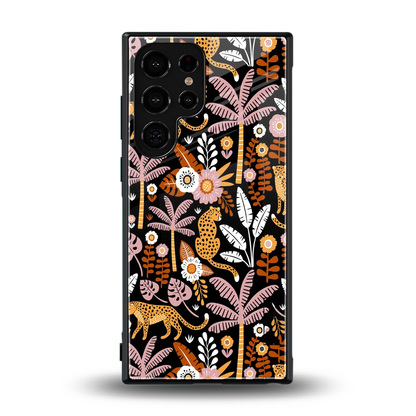 Exotic Paradise back phone cover | glass case for samsung galaxy s24 ultra