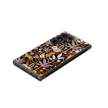 Exotic Paradise stylish phone case for samsung galaxy s23 ultra | glossy glass and slim fit