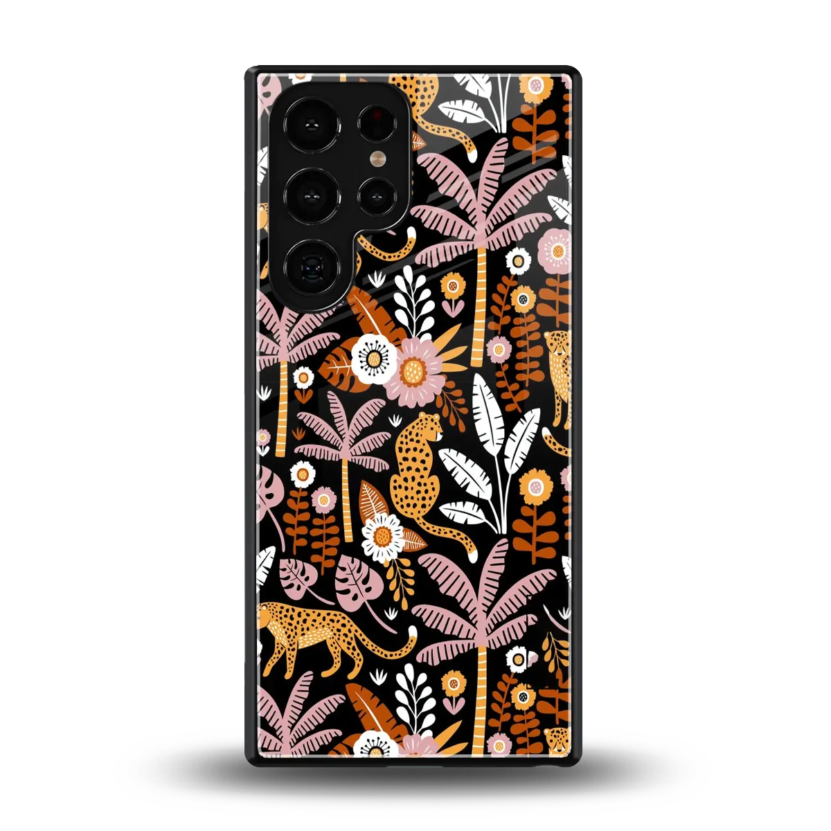 Exotic Paradise back phone cover | glass case for samsung galaxy s25 ultra
