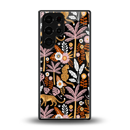 Exotic Paradise back phone cover | glass case for samsung galaxy s25 ultra