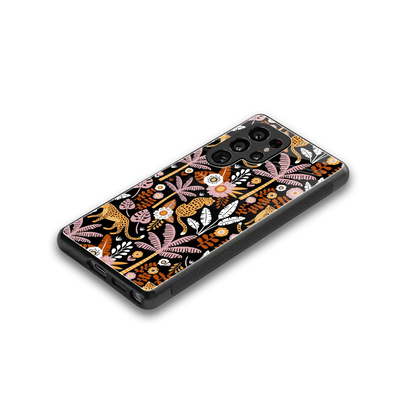 Exotic Paradise stylish phone case for samsung galaxy s25 ultra | glossy glass and slim fit