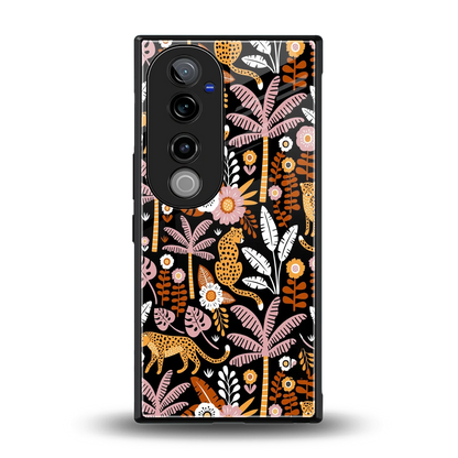 Exotic Paradise back phone cover | glass case for vivo v40 pro