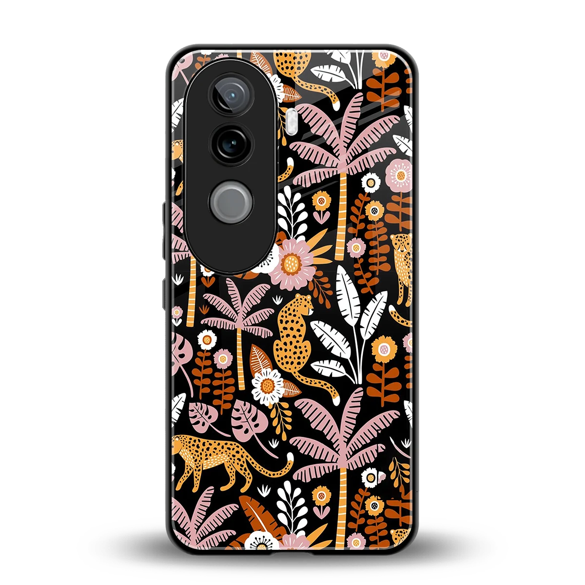Exotic Paradise back phone cover | glass case for vivo v40e