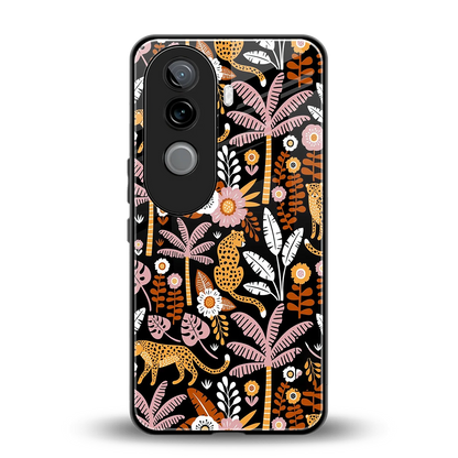 Exotic Paradise back phone cover | glass case for vivo v40e