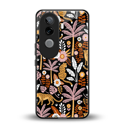 Exotic Paradise back phone cover | glass case for vivo v40e