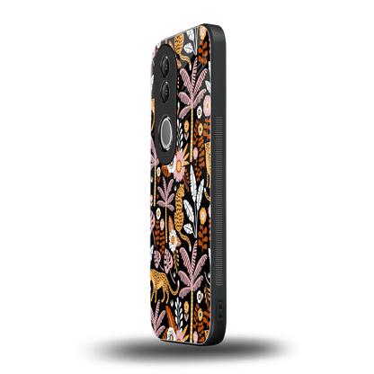Exotic Paradise vivo v50 mobile cover | shockproof glass phone case