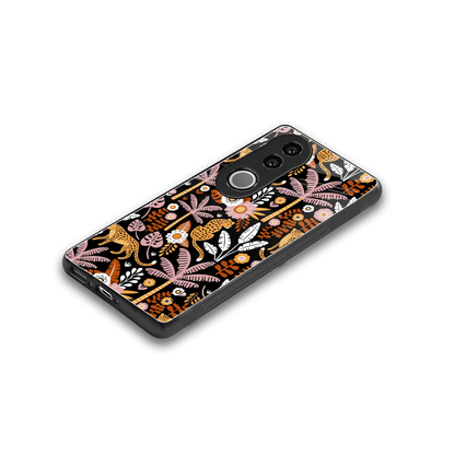 Exotic Paradise stylish phone case for vivo v50 | glossy glass and slim fit