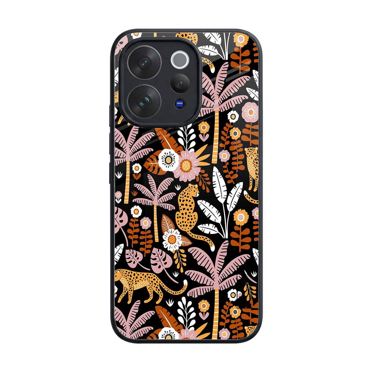 Exotic Paradise back phone cover | glass case for vivo v70 elite