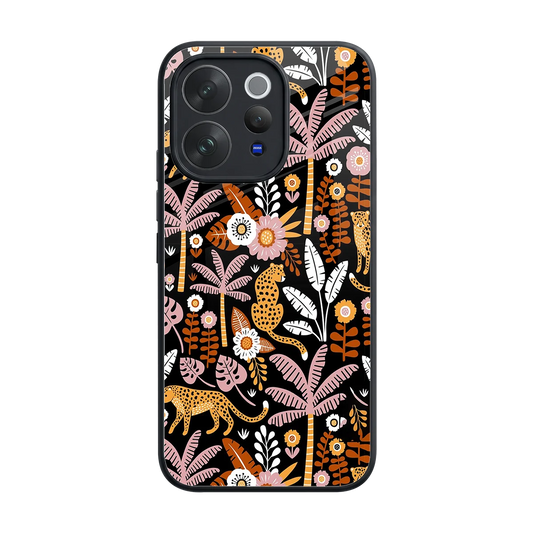 Exotic Paradise back phone cover | glass case for vivo v70 elite