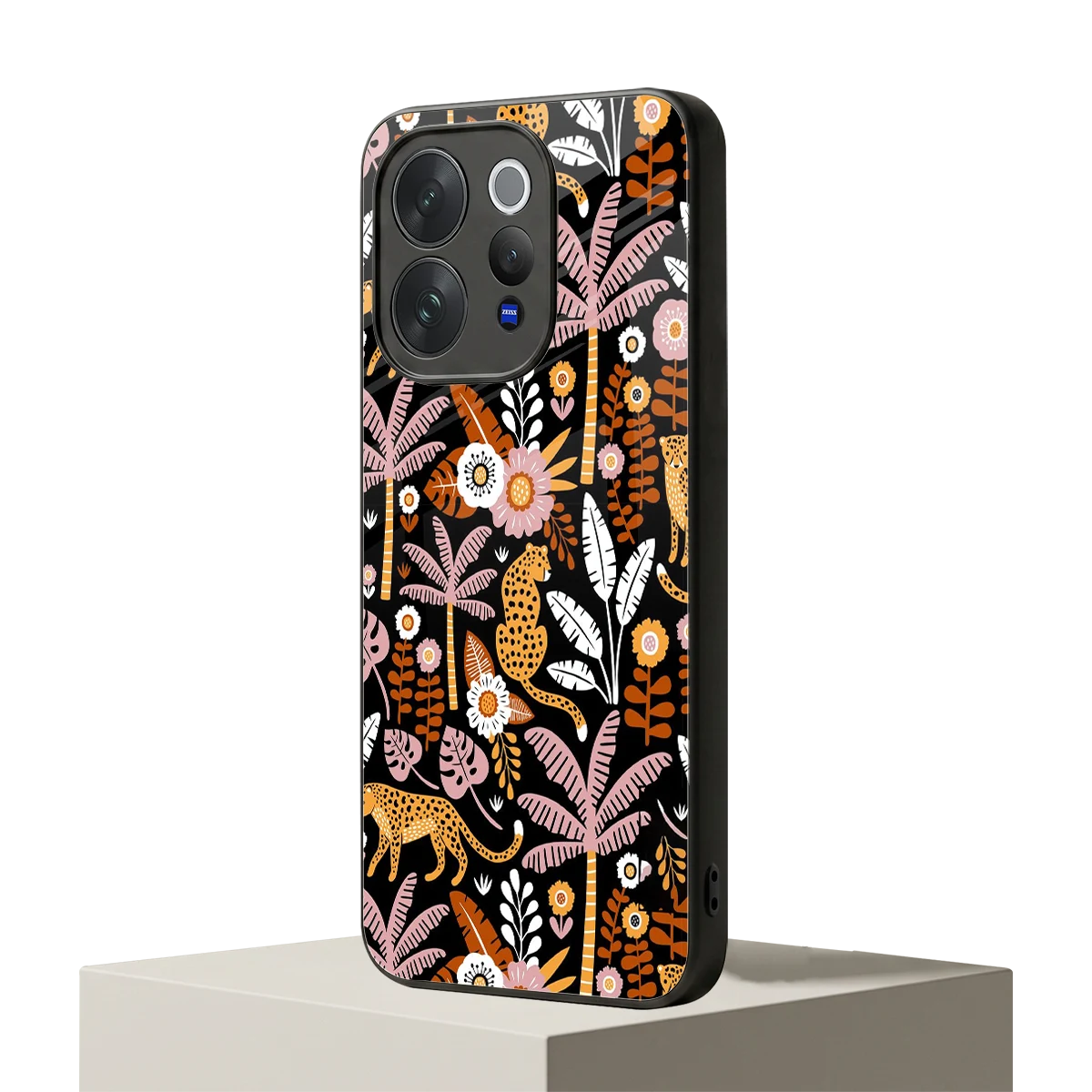 Exotic Paradise vivo v70 mobile cover | shockproof glass phone case