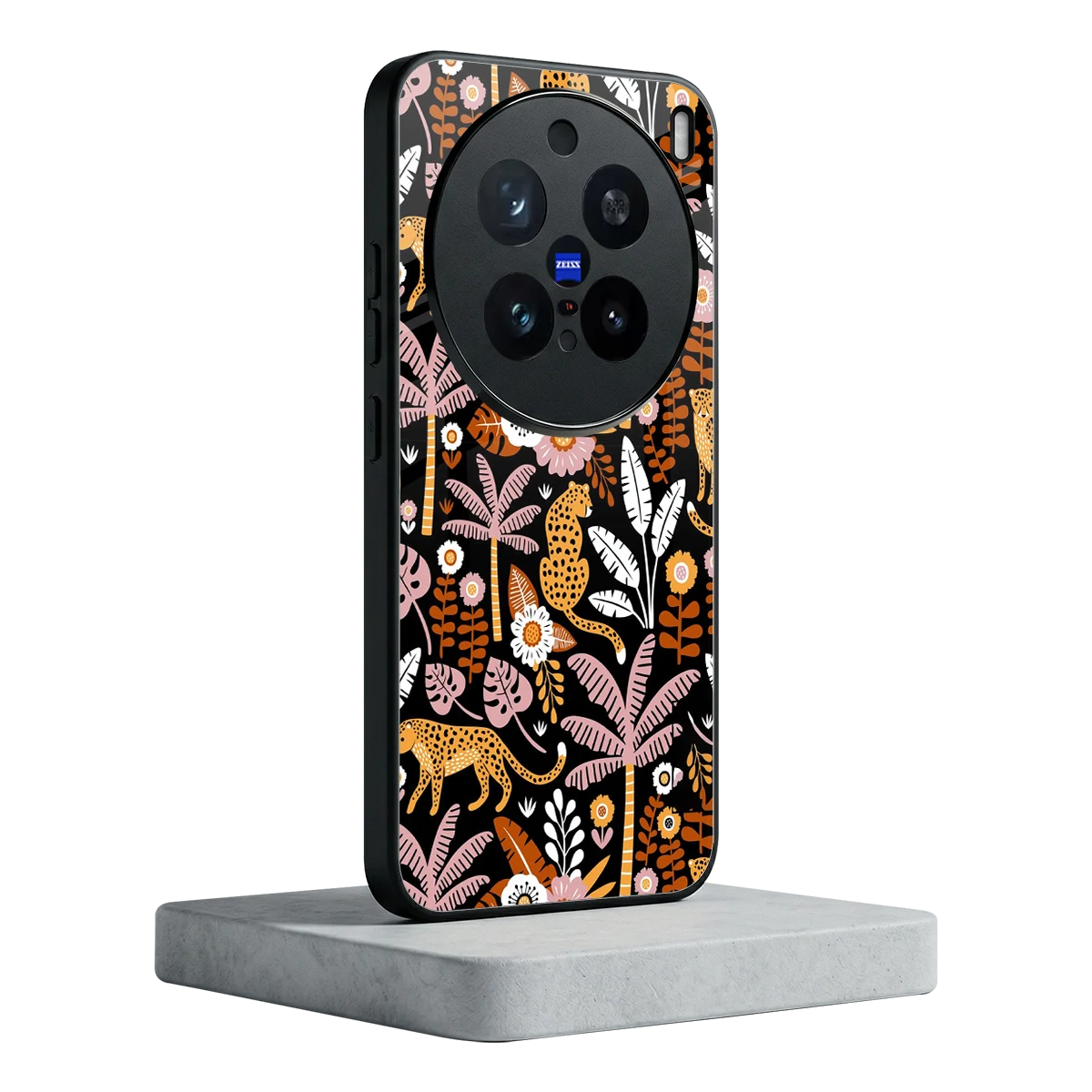 Exotic Paradise vivo x200 pro mobile cover | shockproof glass phone case