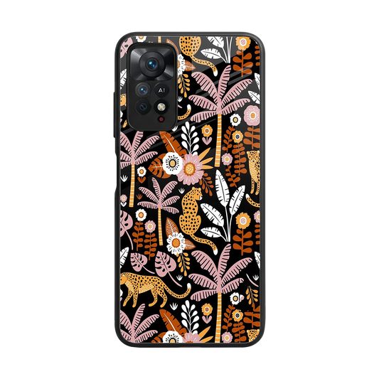 Exotic Paradise back phone cover | glass case for redmi note 11 pro