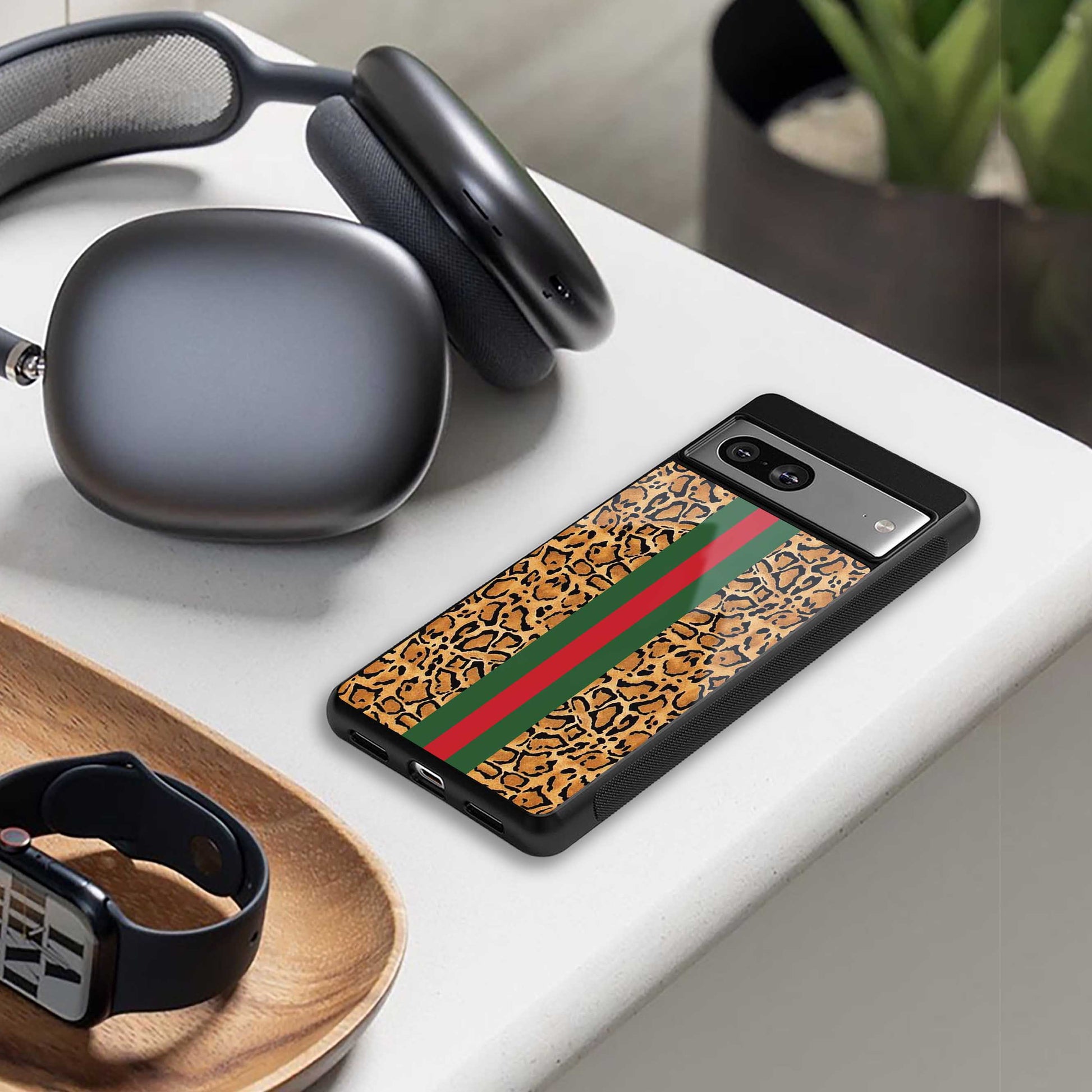 Exotic Edge designer iPhone 16 phone cover | glossy finish with glass back