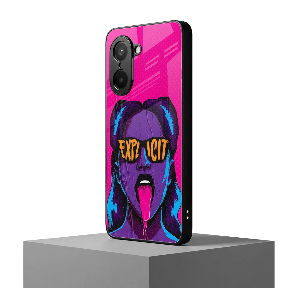 Explicit oneplus nord ce5 5g mobile cover | shockproof glass phone case