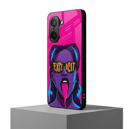 Explicit oneplus nord ce5 5g mobile cover | shockproof glass phone case