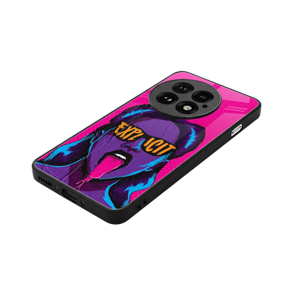 Explicit stylish phone case for oneplus 13 | glossy glass and slim fit