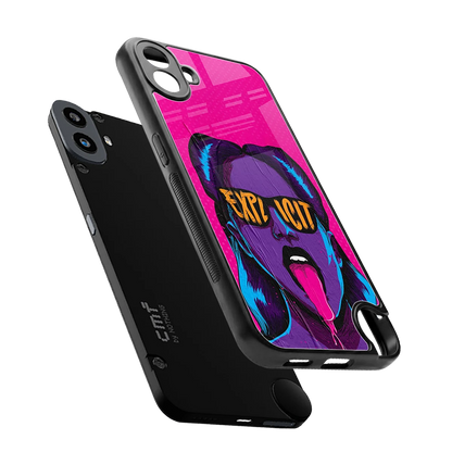 Explicit sleek cmf nothing phone 1 cover with tempered glass back and TPU edges