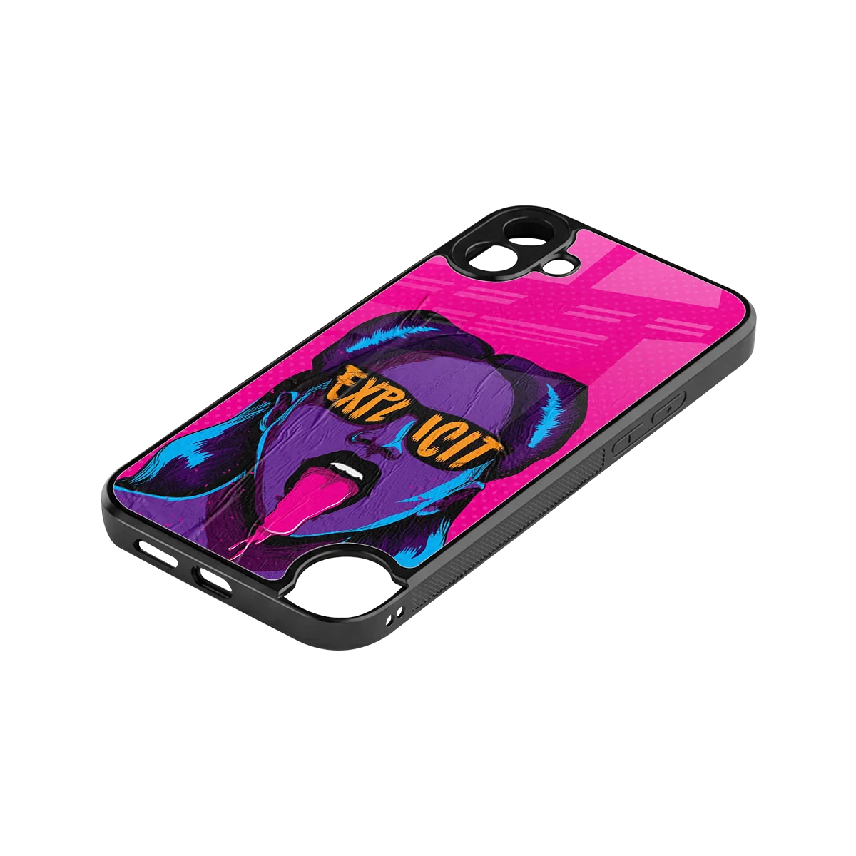 Explicit stylish phone case for cmf nothing phone 1 | glossy glass and slim fit
