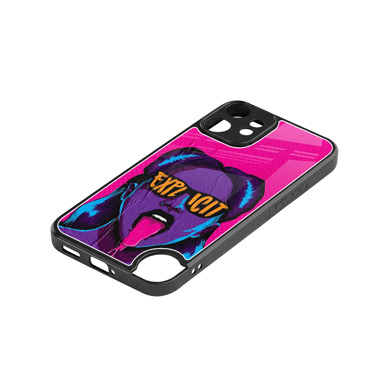Explicit stylish phone case for cmf nothing phone 2 pro | glossy glass and slim fit