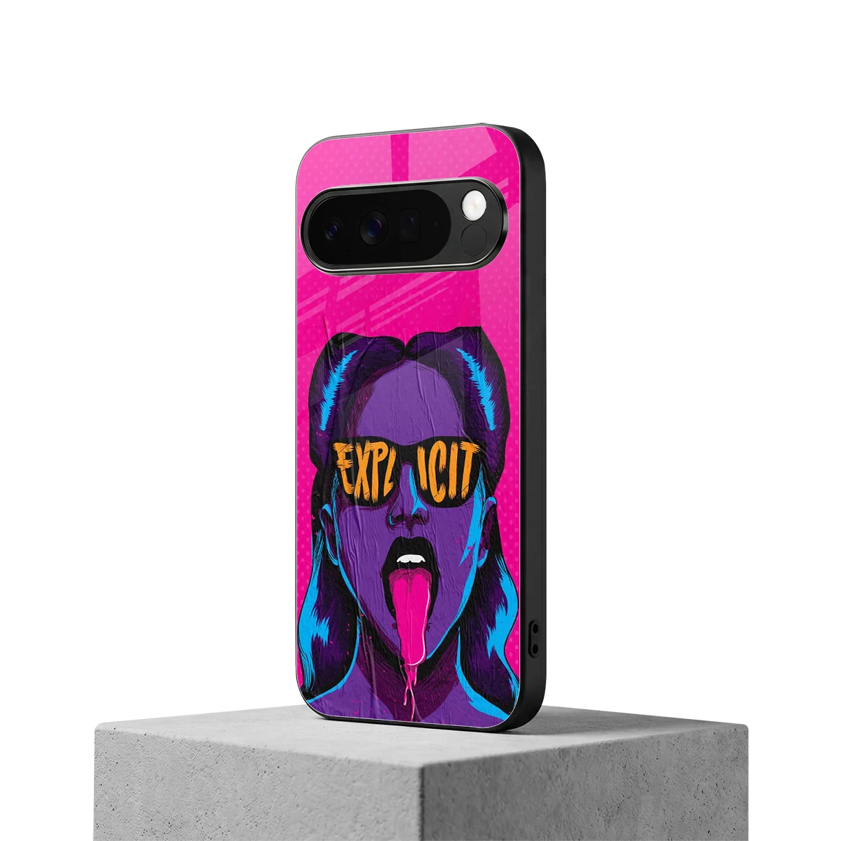 Explicit google pixel 10 pro xl mobile cover | shockproof glass phone case