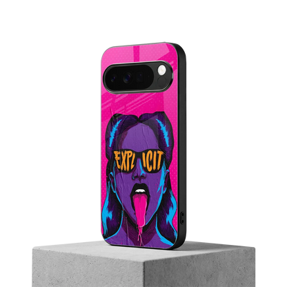 Explicit google pixel 10 pro xl mobile cover | shockproof glass phone case
