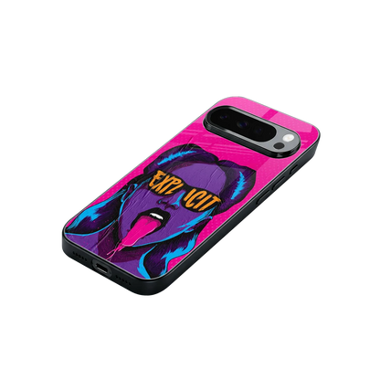 Explicit stylish phone case for google pixel 10 pro xl | glossy glass and slim fit